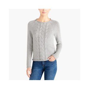 NWT J. Crew Mercantile Grey Pull-over Sweater